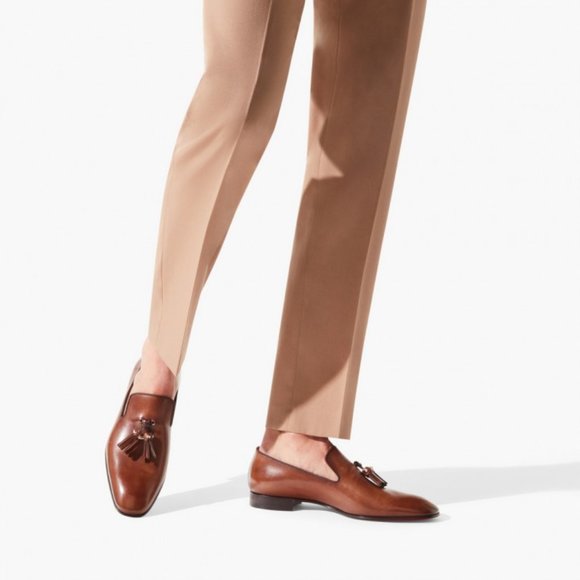 Bashwood Handmade Brown Tussle Style Loafers For Men